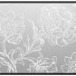 CASETiFY Impact MacBook Air 15" (M2-M4) Case [Cushioned Impact Corners/Scratch-Resistant/Anti-Slip Grip] - White line Art Flowers - Clear Black