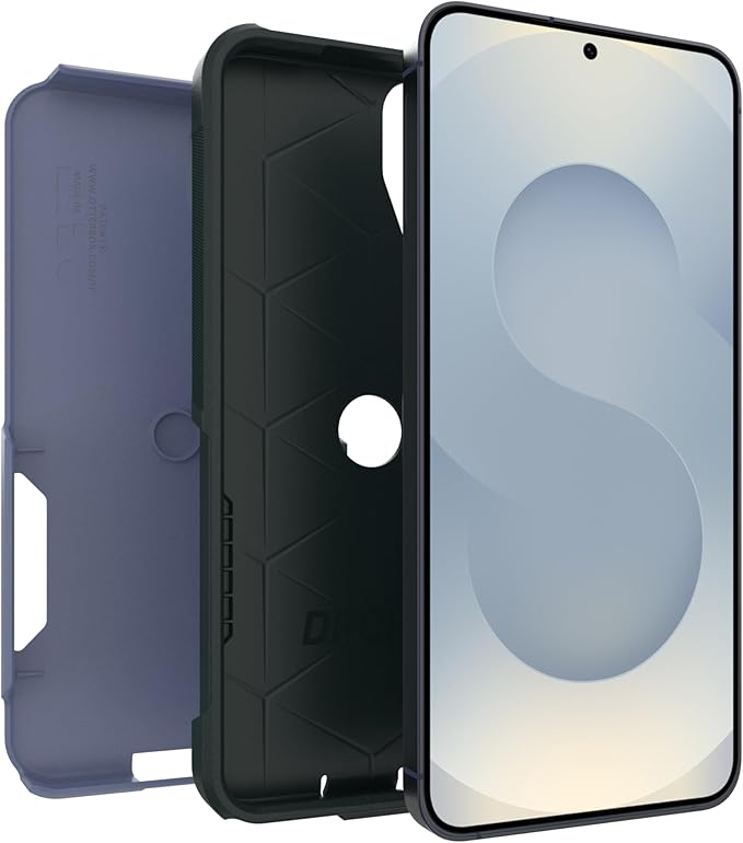 OtterBox Samsung Galaxy S25+ (Only) - Commuter Series Case - Orchid Reef (Blue & Green) - Slim & Tough - Pocket-Friendly - with Port Protection
