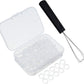 Keyboard Puller Keycap Removal Tool and 200 Pcs Rubber O-Ring Dampeners Plumbing Rubber O-Ring Seal for Switch and Mechanical Keyboard