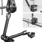 SMALLRIG 11 Inch Magic Arm with Crab-Shaped Clamp, Arm with 1/4"-20 Screw and Retractable Pins, for Action Cameras, Monitors, Video Lights, and Microphones - 5311