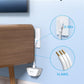 TROND Flat Outlet Extender with 6 Inch Cord - 3 Way Angled Plug Extension Outlet Adapter, Cruise Ship Essentials, Small Multiple Plug Splitter for Home Office Travel, White