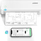 JADENS Portable Printers Wireless for Travel, Thermal Inkless Printer, Support 8.5" X 11" Thermal Paper, Compatible with iOS, Android & Laptop