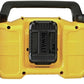 DEWALT 12V/20V MAX Portable Bluetooth Radio, Cordless, 100 ft Range, 3.5” Subwoofers, Jobsite (DCR028B)