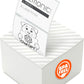 Nemonic AI | Label Printer | Sticky Note | Compatible with CHATGPT | Inkless Bluetooth Thermal Label Printer for Small Business | Portable Wireless