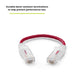 TRUECABLE Cat6 Component Rated Patch Cable, Unshielded (U/UTP), 6in, Red, 28AWG Solid Copper, Snagless 10G High-Speed Ethernet Cable, PoE++ 4PPoE 100W, UL Listed, RoHS-3, 5 Pack