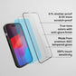 CASETiFY Impact Ultra HD Screen Protector [Strengthened 9H aluminosilicate glass, applicator included] for iPhone 16 Pro Max