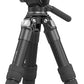 SmallRig Portable Carbon Fiber Tabletop Tripod Kit, 17'' Compact Mini Desktop Tripod with Video Head High Load-Bearing, Built-in QR Plate for Arca, Max Load 3kg / 6.6lb for Cameras, DSLR