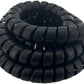 Spiral Wrap Cable Protector - 2.0" OD x 10' Pre-Cut Lengths - Safe Hose Protector to Avoid Wear and Extend Life for Hydraulic Pneumatic Hoses