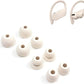 8Pair Replacement Eartips Silicone Earbuds Buds Set for Powerbeats Pro,Beats x,Urbeats, Beats Wireless Earphone Headphones Black (White)
