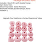 Replacement Ear Tips for Beats Urbeats2.0 Tour2.0 ibeats Beats x, Beats Flex Secure Fit for Powerbeats Pro Silicone Earbuds Washable Sweat-Resistant Noise Isolation 8 Pairs (Coral Pink)