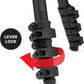 Manfrotto Befree Advanced AS, Camera Tripod, Lever Lock,Compatible with Arca-Swiss, Portable and Compact, Aluminum, Travel Tripod Kit, Ball Head, for DSLR, Mirrorless, Camera Accessories