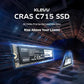 KLEVV CRAS C715 1TB M.2 2280 NVMe PCIe Gen3x4 Laptop & Desktop, up to 3200MB/s (K01TBM2SP0-C7T)
