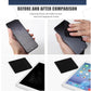 2 Pack Microfiber Liner Cleaning Cloth 13" with Screen Keyboard Imprint Protection, Laptop Keyboard Protector Compatible with MacBook Pro/AIR 13" and MacBook PRO 14"-Black