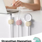 Magnetic Cable Clips, Adjustable Cord Holder Management, Adhesive Wire Keeper Organizer for Home Office Desk Phone PC Car Wall Desktop Nightstand Appliance (9-PCS Purple_Apricot_Cyan)
