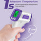 WWDOLL Thermometer for Adults Forehead Infrared Thermometer No Contact - High Caliber Sensor Digital Thermometer with LCD Display for Medical Offices, Hospitals - 4 Batteries Include