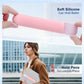 eZAKKA Silicone Pencil Holder For Most Pens,Pencils, 7.8 inch Self-Adhesive Stick To Notebooks,Diary, Desks,Tablet, Pink, 1 Pack