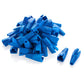 CableCreation RJ45 Ethernet Network Cable Strain Relief Boot 50-Pack Fits CAT5 CAT5E CAT6 CAT6A, RJ45 Color Coded Cable Connector Plug Cover for Various Diameter LAN Cable, Blue