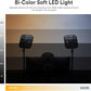Godox ES30 Key Light, 2250Lumens Desk Light for Streaming with Extendable Desk Stand, 0-100% Brightness & 2800-6500k Color Temperature APP Control, Soft Light Panel for Streaming, Zoom Calls, YouTube