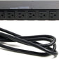 StarTech.com 16 Outlet Horizontal 1U Rack Mount PDU Power Strip for Network Server Racks - Surge Protection - 120V/15A - 6ft Power Cord (RKPW161915)