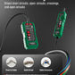 TESMEN TLP-900AR Network Cable Tester, RJ11 RJ45, for CAT5/6/POE/STP, Multi-function Cable Tracer with Pairing, Continuity, QC&NCV, Suitable for Ethernet, Telephone, Wire maintenance and sorting-Green