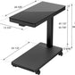 EUREKA ERGONOMIC Height Adjustable Computer Tower Stand, Illuminated Glass Panel PC Stand w/RGB Lights, 2-Tier CPU Holder Cart Under Desk, PC Floor Stand for Office Gaming, APP Control