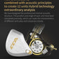 CCA C12 in Ear Earphones 5BA 1DD Hybrid Drivers Wired Sport Earbuds Headphones Stereo Gaming Headset HiFi Clear Sound for Musician Audiophile Singer DJ