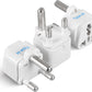 Ceptics South Africa Travel Plug Adapter (Type M) - 3 Pack [Grounded & Universal] (GP-10L-3PK)