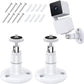FastSnail Wall Mount Compatible with Wyze Cam Pan V3 & Wyze Cam V4/V3 & Wyze Cam Outdoor/Indoor, 360 Degree Swivel Adjustable Bracket for Wyze Cam and Other Camera with Same Interface 2 Pack