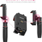 ULANZI ST-29 Phone Tripod Mount, Universal 2-in-1 Tablet Smartphone Holder Adapter with Cold Shoe Mount, 2.6"-8.8" Extend Clip Clamp Compatible with iPad, iPhone, Samsung Galaxy and More