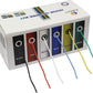 Hook up Wire Kit (Stranded Wire Kit) 30 Gauge Flexible Silicone Rubber Electric Wire 6 Colors 32.8 feet Each 30 AWG