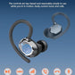 Ear Buds Wireless Bluetooth Earbuds Sport 2026 New Bluetooth 5.3 Headphones with LED Display 128H Playtime Powerful Bass Over Ear Earphones with Earhooks IP7 Waterproof for Gym/Running/Workout