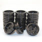 1 Inch Rubber Grommets for Wiring, 1 Inch Drill Hole 7/8 Inch ID, Firewall Grommets Automotive Cable Cords Hoses Protection, Double-Sided Rubber Plugs for Round Holes, 18 Pcs, 22x25 mm