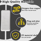 4PCS USB Power Switch Cable USB 2.0 A Male to Female Extension Cord On/Off Adapter with Inline Rocker Switch with Cable Ties for Driving Recorder Small Desk Lamp LED Strip (White)