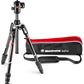 Manfrotto Befree Advanced Twist Camera Tripod Kit, Travel Tripod Kit with Fluid Head and Twist Closure, Portable and Compact, Carbon Camera Tripod for DSLR, Reflex, Mirrorless, Camera Accessories