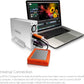 CalDigit AV Pro 2 Storage Hub USB C External Hard Drive - Charge up to 30W, Compatible with USB-C and Thunderbolt Type-C Computers (0TB Enclosure Kit)