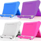 Cell Phone Stand for Desk 2 Pack Mobile Phone Holders Desktop Tablet Stand, Foldable Phone Dock Universal Adjustable Tablet Stand for Desk (Pink+Purple+Blue+White)