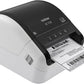 Brother QL-1100 Wide Format, Postage and Barcode Professional Thermal Monochrome Label Printer, Black