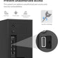 12PCS USB Metal Port Lock Blocker with 1 Key - Secure USB-A Port Protector for PC/Laptop, Anti-Theft Data Security Lock, Dust & Moisture Proof Cover, Removable Type-A Connector Black