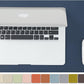 Compact Cork Desk Mat - Small Dual-Sided Desk Pad for Office and Home - Desk Organization and Accessories - Ideal for Large Mouse Pad and Small Desk Mats on Top of Desks(Dark Blue,23.6"x 11.8")