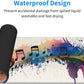 Gaming Mouse Pad, Large Non-Slip Rubber Base Mousepad, Keyboard Mouse Mat, Desk Pad with Stitched Edges, 31.5x11.8inch, Music Note