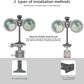 Binocular Tripod Adapter, Binocular Mount 1/4 Inch Threading Mount Aluminium (s1)
