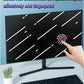 24 inch Hanging Monitor Computer Privacy Screen Filter, Anti Glare Blue Light Screen Protector Panel, Computer Screen Privacy Shield for Widescreen Monitor, 24 inch 16:9 Aspect Ratio