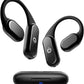 True Wireless Bone Conduction Earphones, OWS Open Ear Headphones with Earhooks, Bluetooth 5.3, Up to 60H Playtime with Case, IP68, AAC/SBC, for Cycling Yoga Workouts