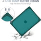 Batianda for New MacBook Air 13.6 inch Case 2025 M4 2024 2022 Release Model A3240 A2681(M2) A3113(M3), Heavy Duty Shockproof Protective Hard Shell with Fold Kickstand & Keyboard Cover, Teal