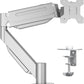 Suptek Ultrawide Monitor Arm Mount for 17 to 49 Inch Heavy Duty Curved Screen,Holds 46.2 lbs,Adjustable Gas Spring Monitor Arm Desk Mount Stand,75/100 Vesa Mount,Silver(MD71LS)