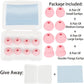 Earbud Tips Earbuds Replacement Tips Replacement Earbud Tips Earbud Covers Silicone Tips Replacement Ear Tips Compatible with Powerbeats Pro Beats Wireless Earphone Headphones 4 Pairs (Pink)