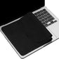 2 Pack Microfiber Liner Cleaning Cloth 13" with Screen Keyboard Imprint Protection, Laptop Keyboard Protector Compatible with MacBook Pro/AIR 13" and MacBook PRO 14"-Black