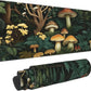 Gaming Mouse Pad, Large Non-Slip Rubber Base Mousepad, Keyboard Mouse Mat, Desk Pad with Stitched Edges, 31.5x11.8inch, Mushroom Forest
