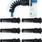 6 Pcs Waterproof Cable Gland,PG13.5(NPT 1/2) Thread(6-12mm), Made of PA66 Material,waterproof wire grommet Strain Relief Cord Connectors,Suitable for Various Electrical Installations