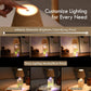 WILIT Wireless Bottle Lamp for Liquor Bottles, 3-Level Brightness LED Night Lights, Wine Lamp for Home Decor, Unique Table Lamp with RGB Lights, Rechargeable Bottle Lights for Bedroom, Black